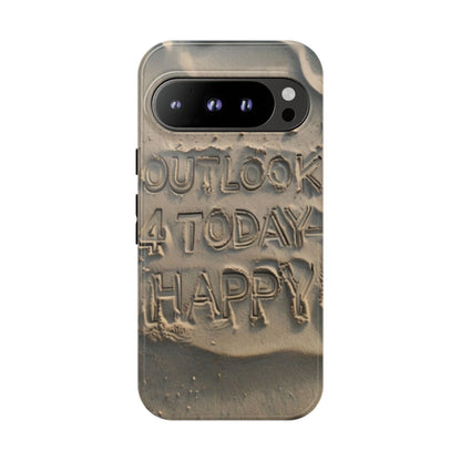 "Life is Short.  Be Happy" Mobile Phone Case