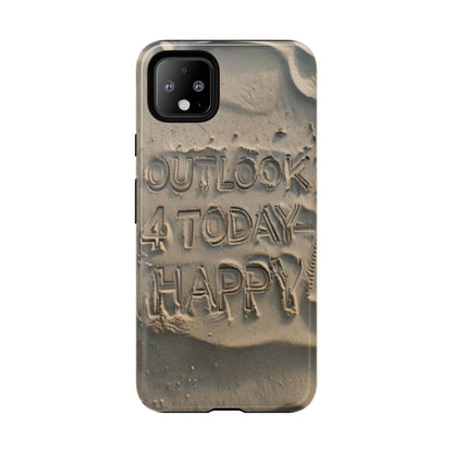 "Life is Short.  Be Happy" Mobile Phone Case