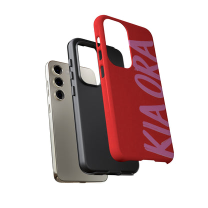 "Kia Ora Glow" Mobile Phone Case