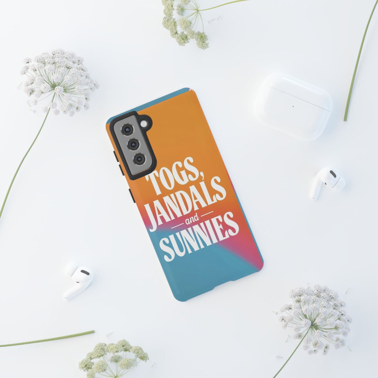 "Togs, Jandals and Sunnies" Mobile Phone Case