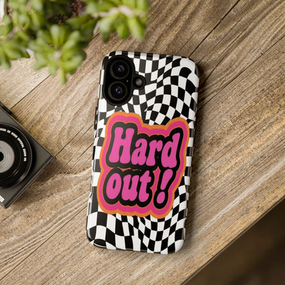 "Hard Out" Mobile Phone Case (pink)