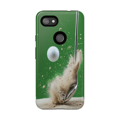 "Bunker Shot" Mobile Phone Case (light green)