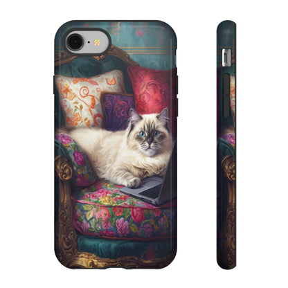 "Purr-sian Productivity" Mobile Phone Case