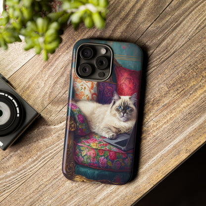 "Purr-sian Productivity" Mobile Phone Case