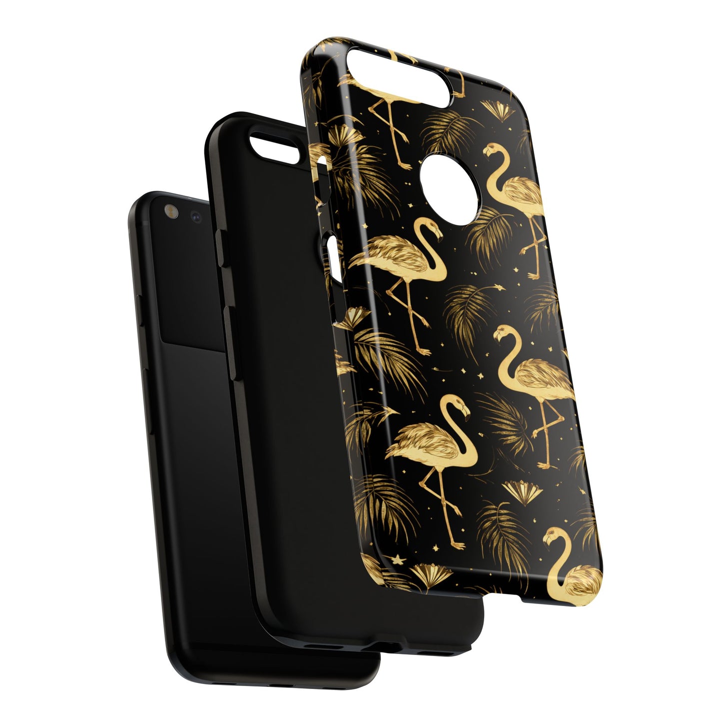 "Gold Flamingo" Mobile Phone Case