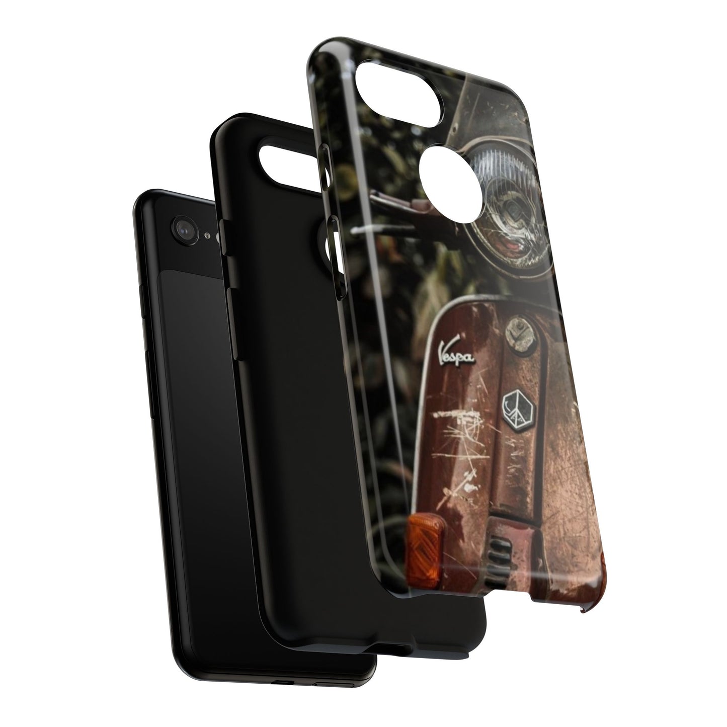 "Vespa. Old Soul, Full Tank" Mobile Phone Case