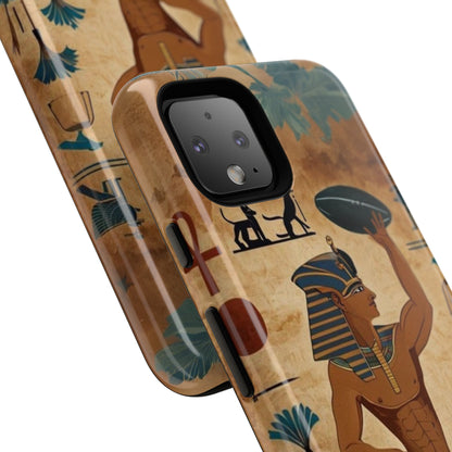 "Tutankhaman Takes the Pass" Mobile Phone Case