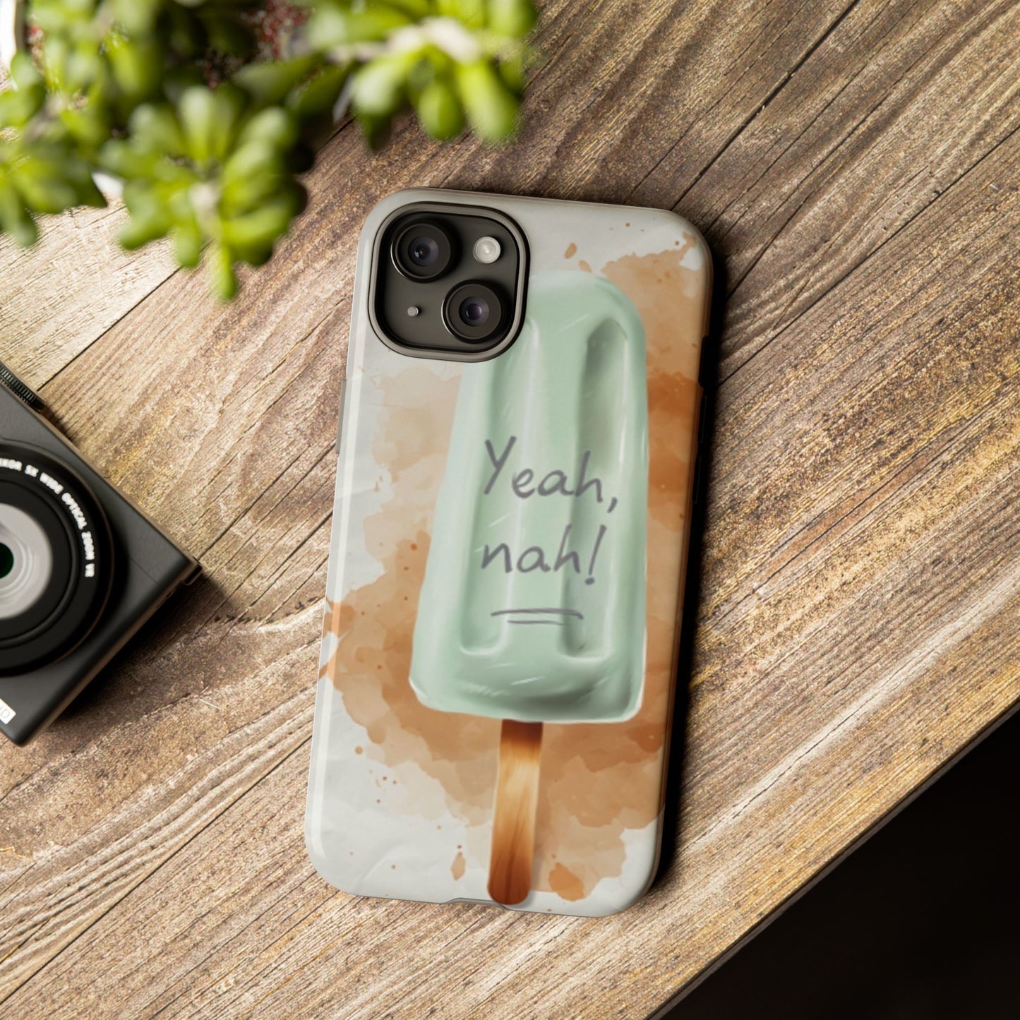 "Yeah, nah! Iceblock" Mobile Phone Case