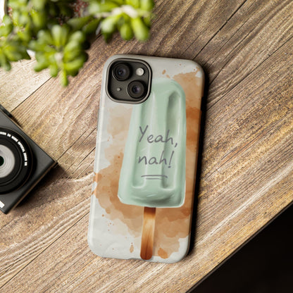 "Yeah, nah! Iceblock" Mobile Phone Case