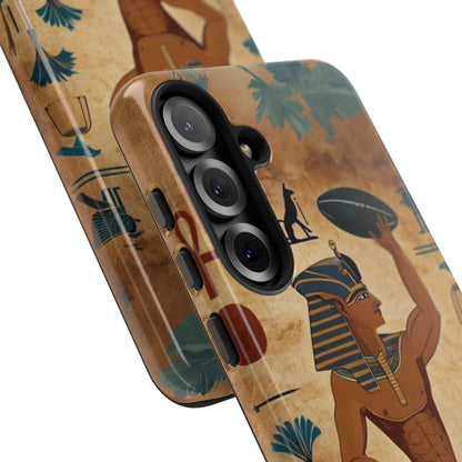 "Tutankhaman Takes the Pass" Mobile Phone Case