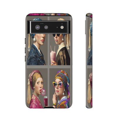 "Girls with Pearls" Mobile Phone Case
