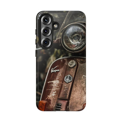 "Vespa. Old Soul, Full Tank" Mobile Phone Case