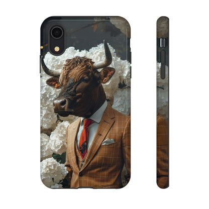 "The Genteel Bull" Mobile Phone Case