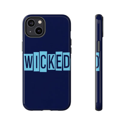 "Wicked" Mobile Phone Case (blue)