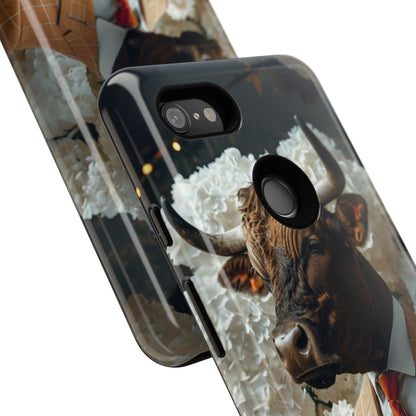 "The Genteel Bull" Mobile Phone Case