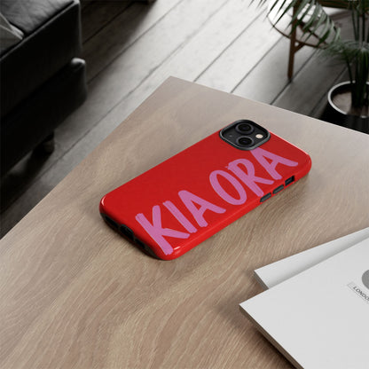 "Kia Ora Glow" Mobile Phone Case