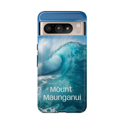 "Mount Maunganui" Mobile Phone Case (green)