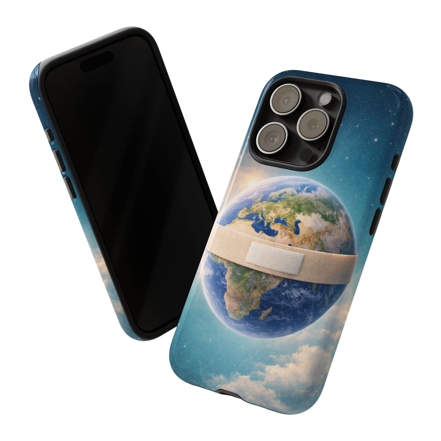 Earth Band Tough Case — Protective Planet Phone Case with Global Design