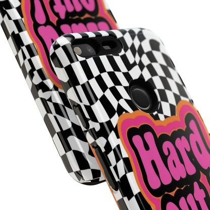 "Hard Out" Mobile Phone Case (pink)