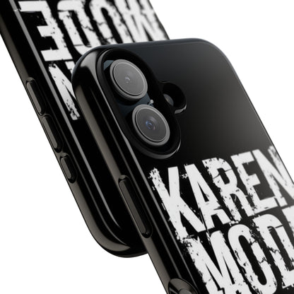 "Karen Mode On" Mobile Phone Case (green)