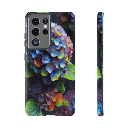 "Blue Mood, Bloom Mood" Mobile Phone Case