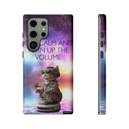 "Keep calm and turn up the Volume" Mobile Phone Case (mix)