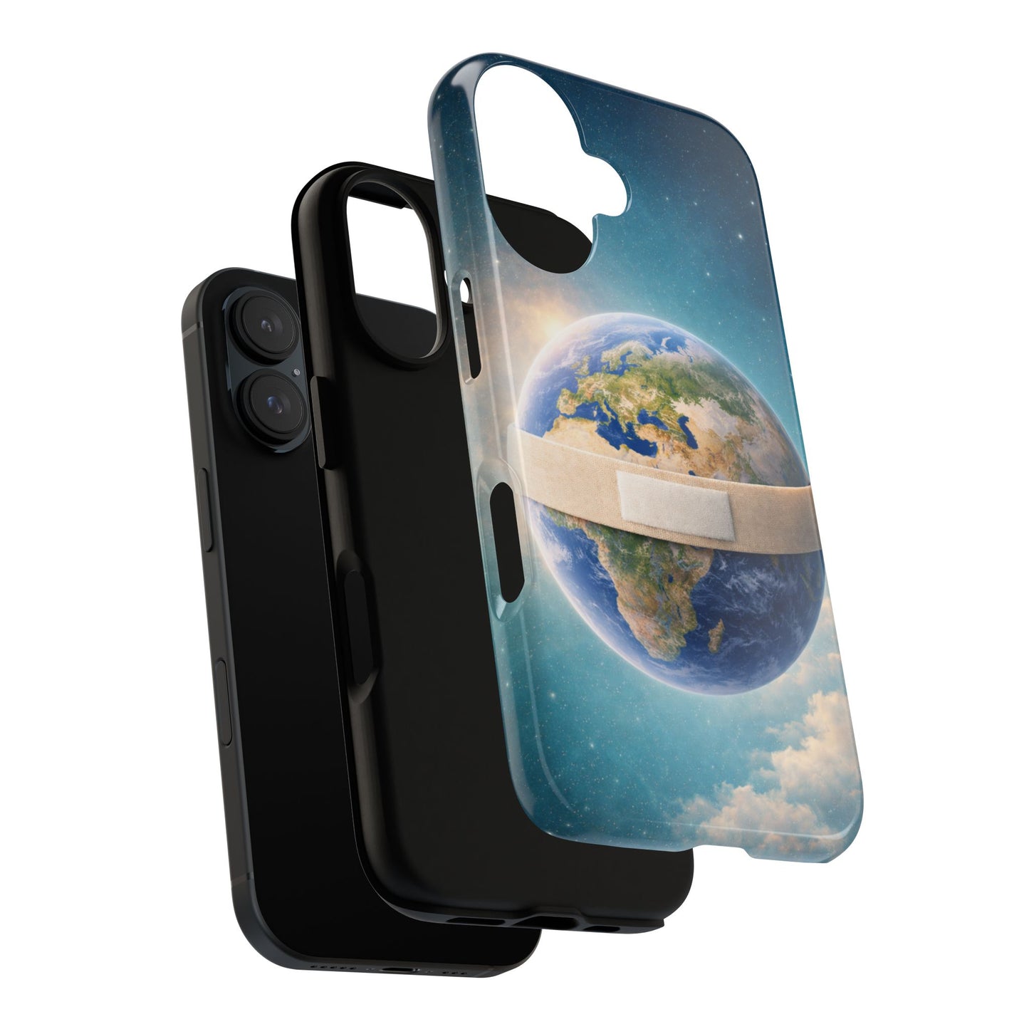 Earth Band Tough Case — Protective Planet Phone Case with Global Design
