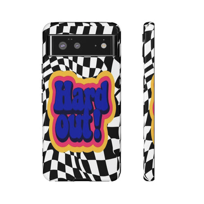 "Hard Out" Mobile Phone Case (blue)