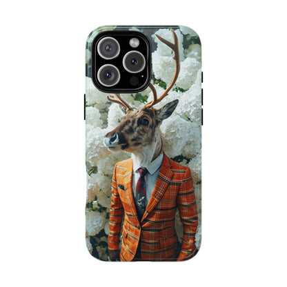"The Stag" Mobile Phone Case (orange)
