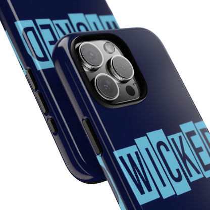 "Wicked" Mobile Phone Case (blue)