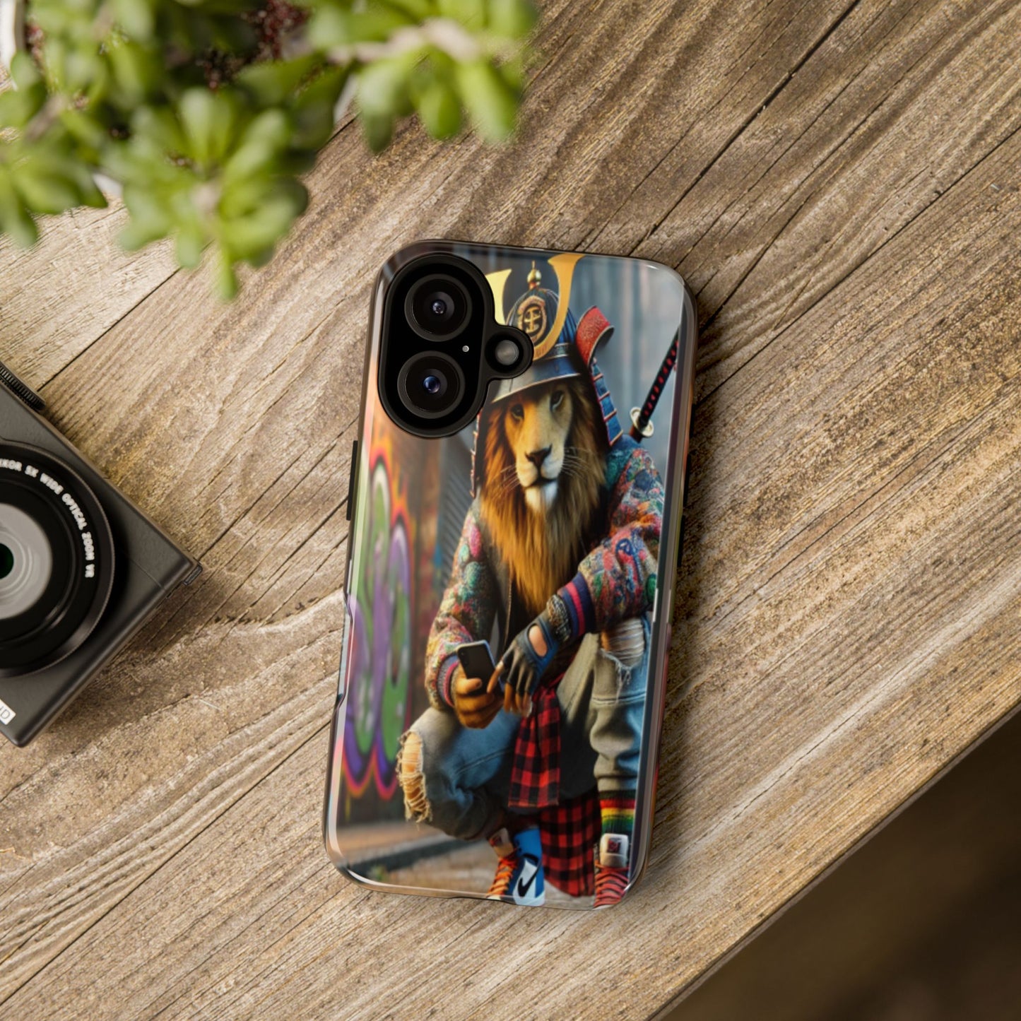 "King of the Concrete Jungle" Mobile Phone Case