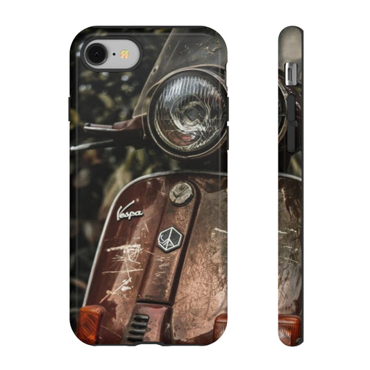 "Vespa. Old Soul, Full Tank" Mobile Phone Case