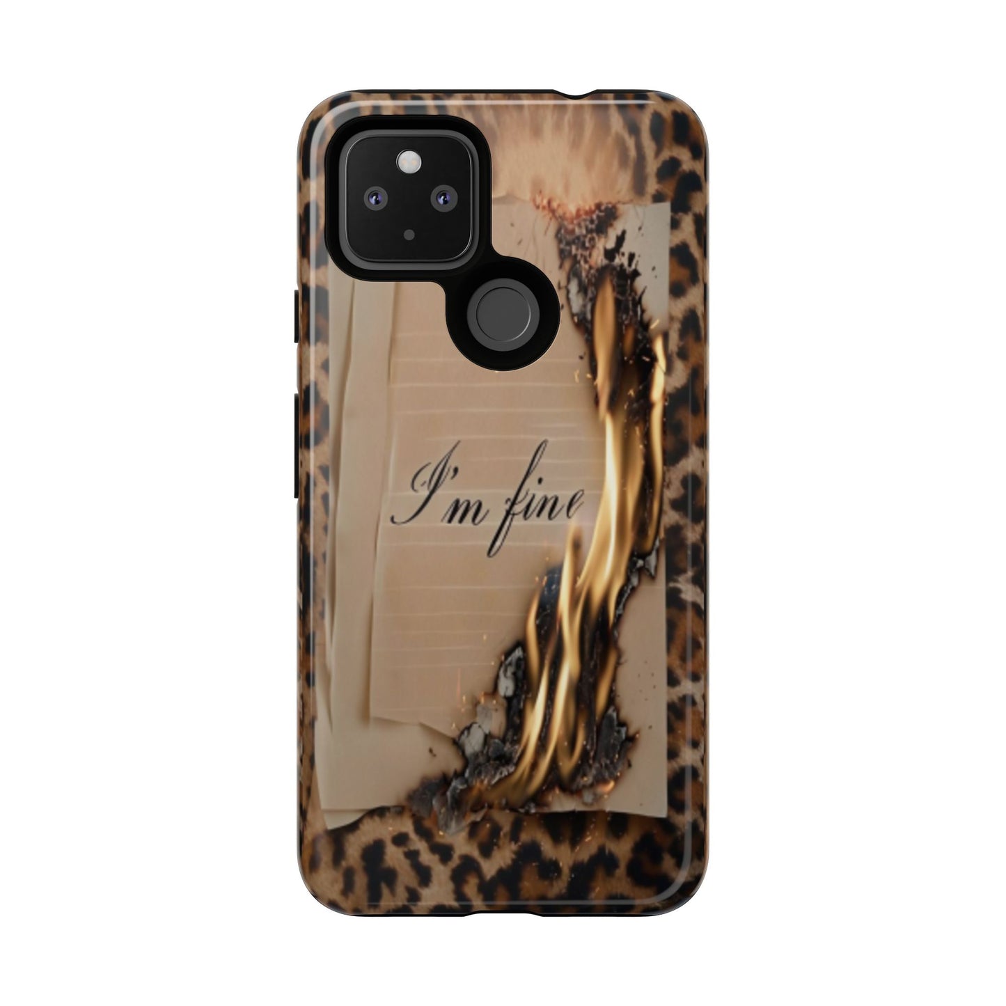 "I Am Fine" Mobile Phone Case