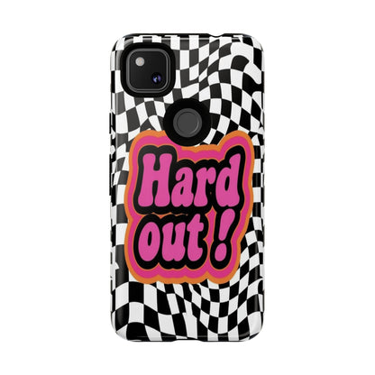 "Hard Out" Mobile Phone Case (pink)