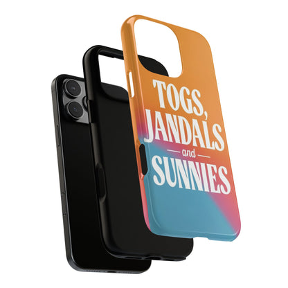 "Togs, Jandals and Sunnies" Mobile Phone Case