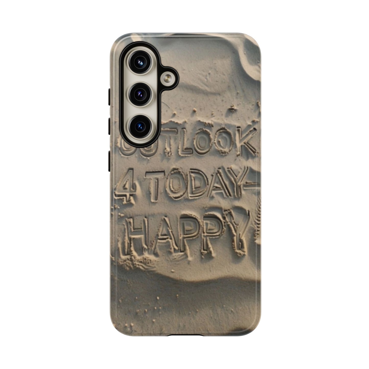 "Life is Short.  Be Happy" Mobile Phone Case