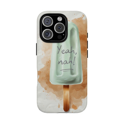 "Yeah, nah! Iceblock" Mobile Phone Case