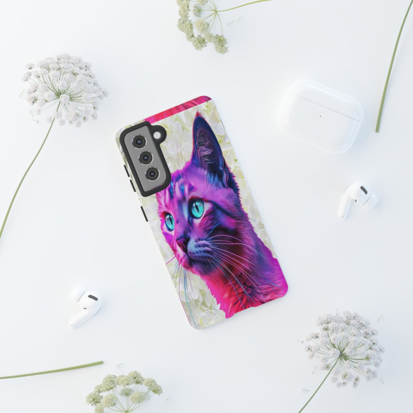"Luminous Whiskers" Mobile Phone Case