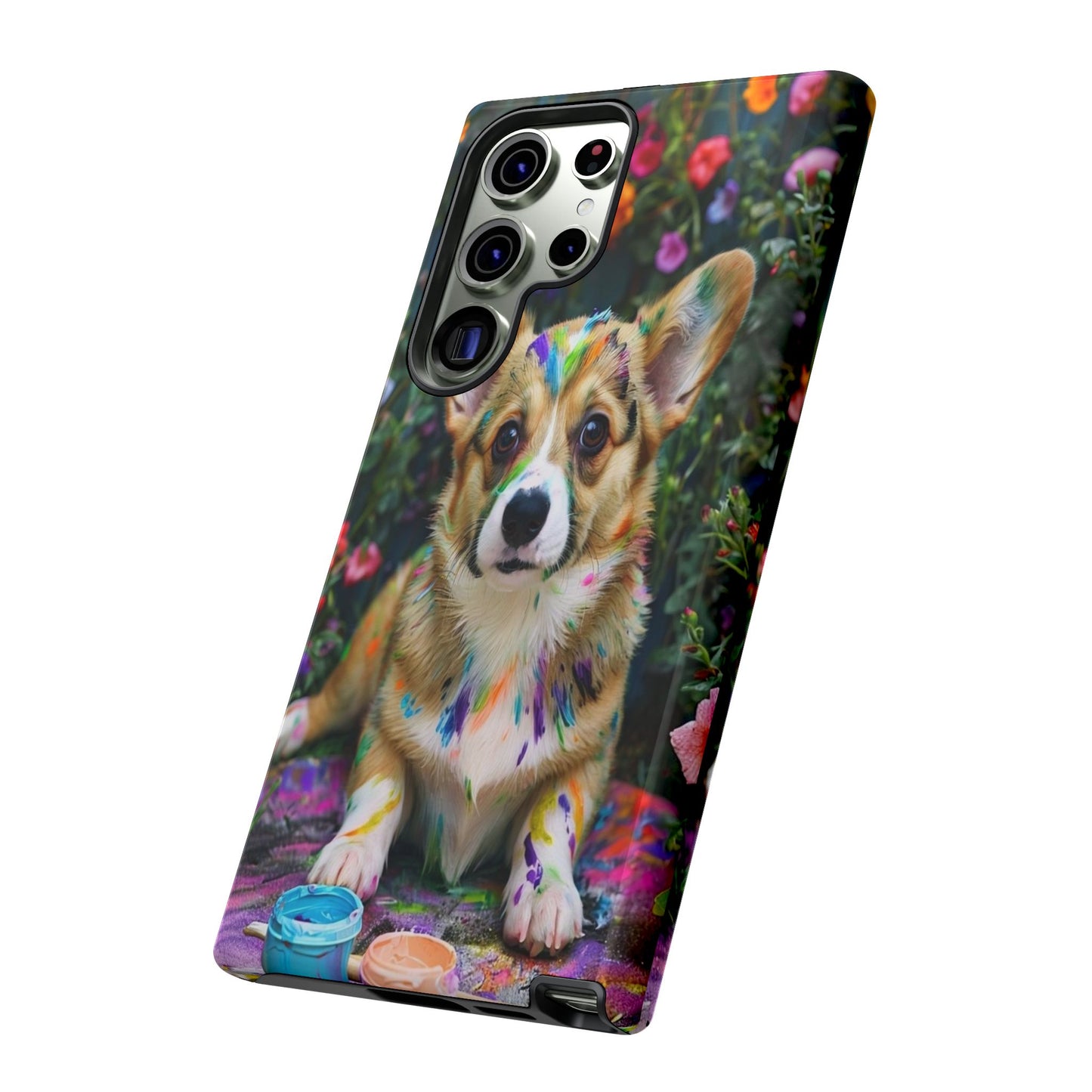 "Paint It Corgi" Mobile Phone Case