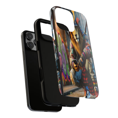 "King of the Concrete Jungle" Mobile Phone Case