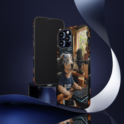 "Blue Heeler - a Tribute to Bluey" Mobile Phone Case