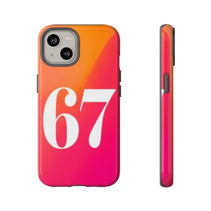 "67" Mobile Phone Case