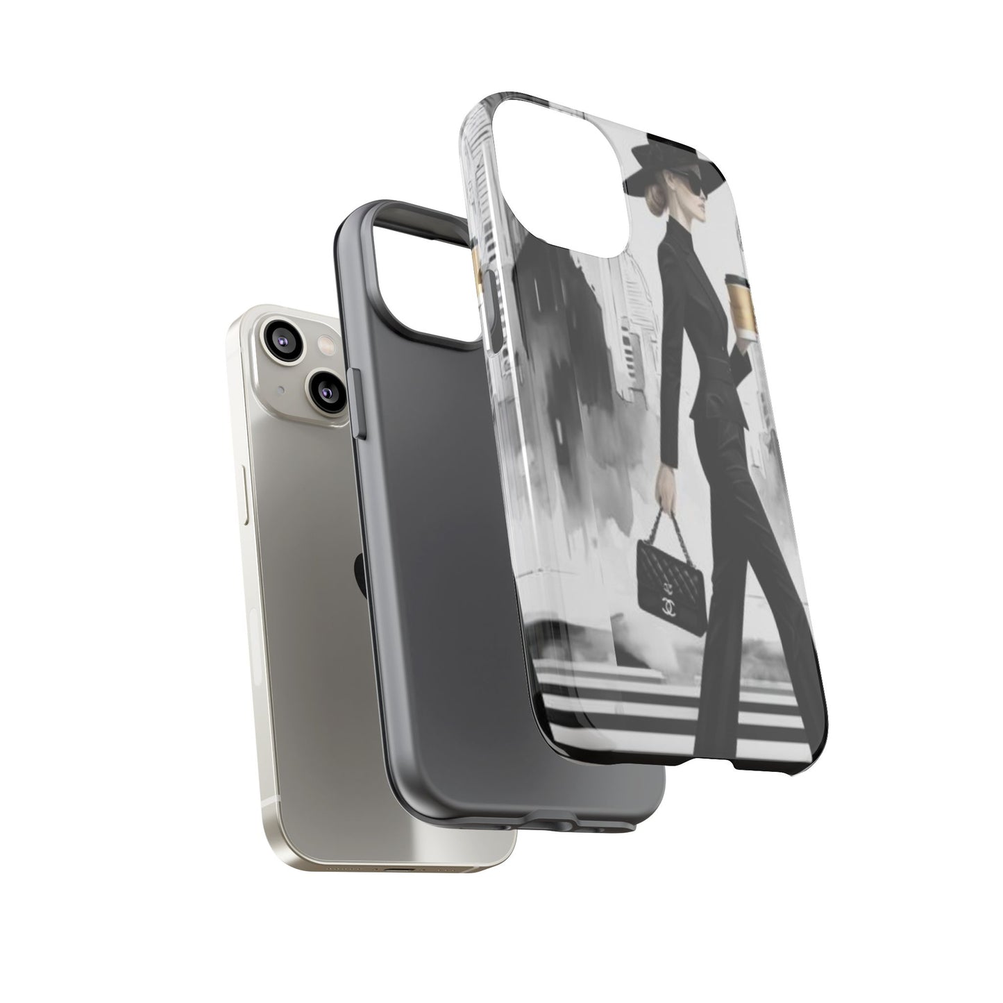 "Chic City Stroll" Mobile Phone Case