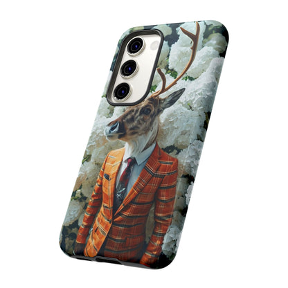"The Stag" Mobile Phone Case (orange)