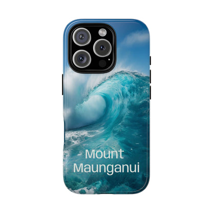 "Mount Maunganui" Mobile Phone Case (green)
