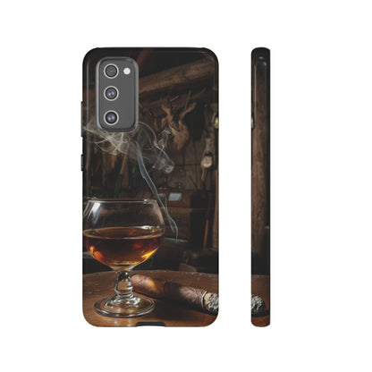 "Hot Whiskey and Cigar" Mobile Phone Case