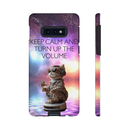 "Keep calm and turn up the Volume" Mobile Phone Case (mix)