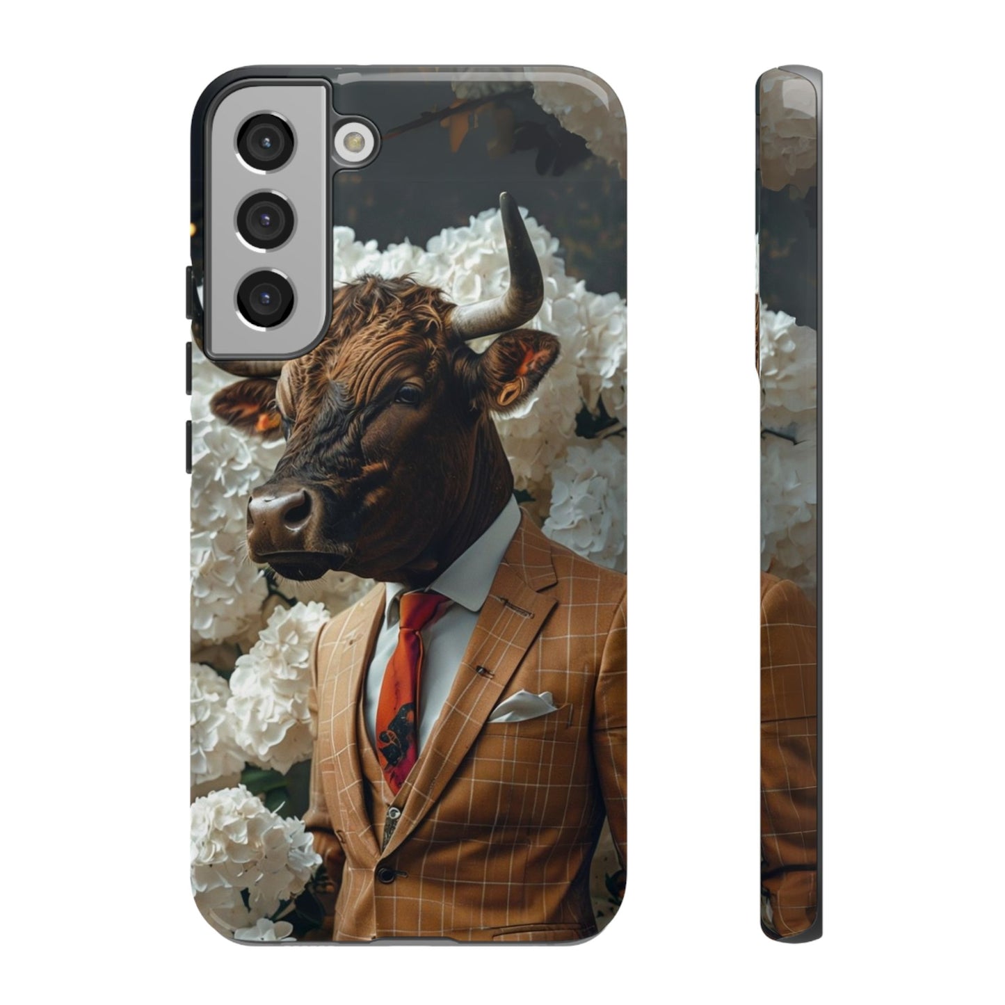 "The Genteel Bull" Mobile Phone Case
