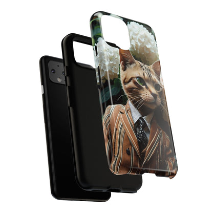 "The Feline Aristocrat" Mobile Phone Case