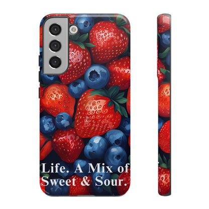 "Life. A Mix of Sweet and Sour" Mobile Phone Case